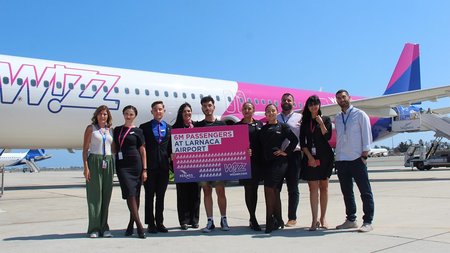 Wizz Air 6 millionth passenger