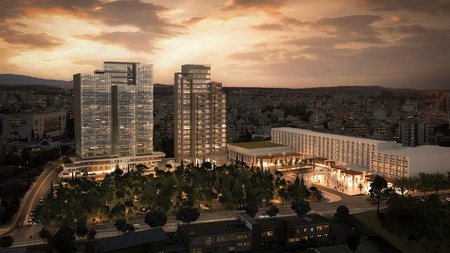 The Landmark Nicosia Aerial