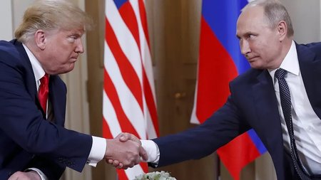 τραμπ πουτιν