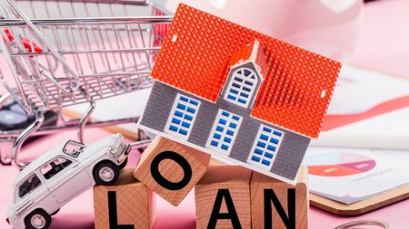 home-loan-car-loan-conceptloan-buy-car-buy-house