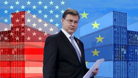 ΕΜΠΟΡΙΚΟΣ ΠΟΛΕΜΟΣ ΕΕ-ΗΠΑ-ΝΤΟΜΠΡΟΒΣΚΙΣ