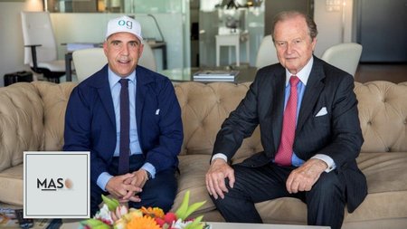 Mr. Sofronis on the left and Mr. Tsavliris on the right